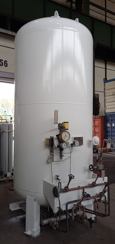 خزان تخزين Messer Griesheim Gas tank for oxygen LOX argon LAR nitrogen LIN 3240L: صورة 7