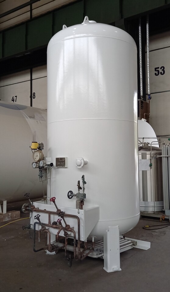 خزان تخزين Messer Griesheim Gas tank for oxygen LOX argon LAR nitrogen LIN 3240L: صورة 2