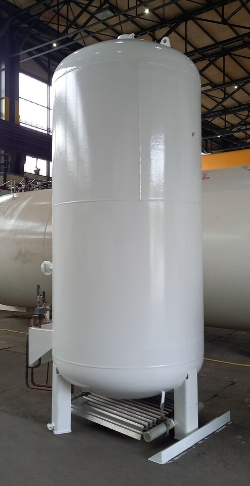 خزان تخزين Messer Griesheim Gas tank for oxygen LOX argon LAR nitrogen LIN 3240L: صورة 4