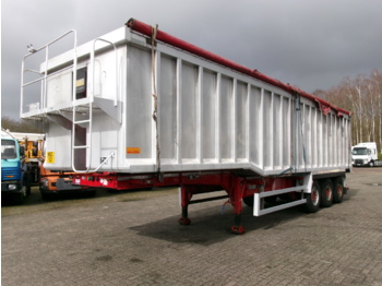 نصف مقطورة قلابة Montracon Tipper trailer alu 55 m3 + tarpaulin: صورة 1
