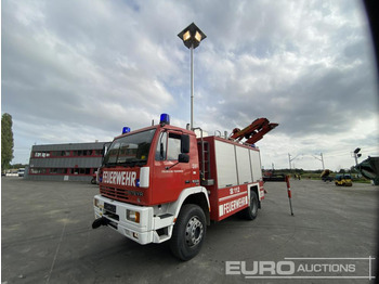  Steyr 4WD Fire Truck, Palfinger PK7000 Crane, Manual Gearbox, Front Winch, Generator, Light Tower (German Reg. Docs. Service History and Manuals Available) - شاحنة حريق