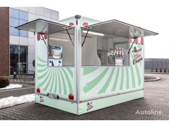 بيع مقطورة للبيع  New IMBISS, Przyczepa Handlowa, Food Truck, Catering Trailers Ice Cr: صورة 1