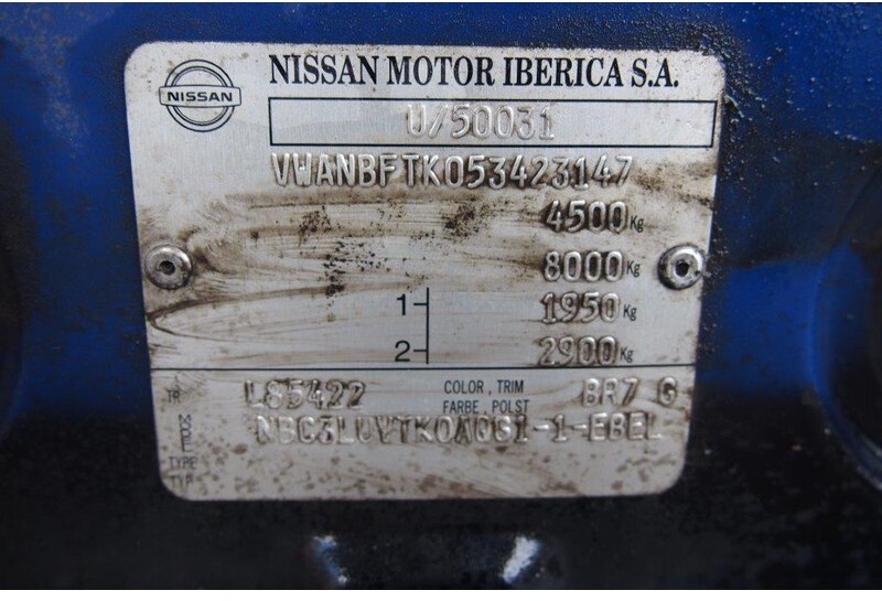 شاحنة صندوقية Nissan Atleon 45.13: صورة 13