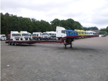 نصف مقطورة بلودر منخفض Nooteboom 3-axle semi-lowbed trailer extendable 14.5 m + ramps: صورة 2