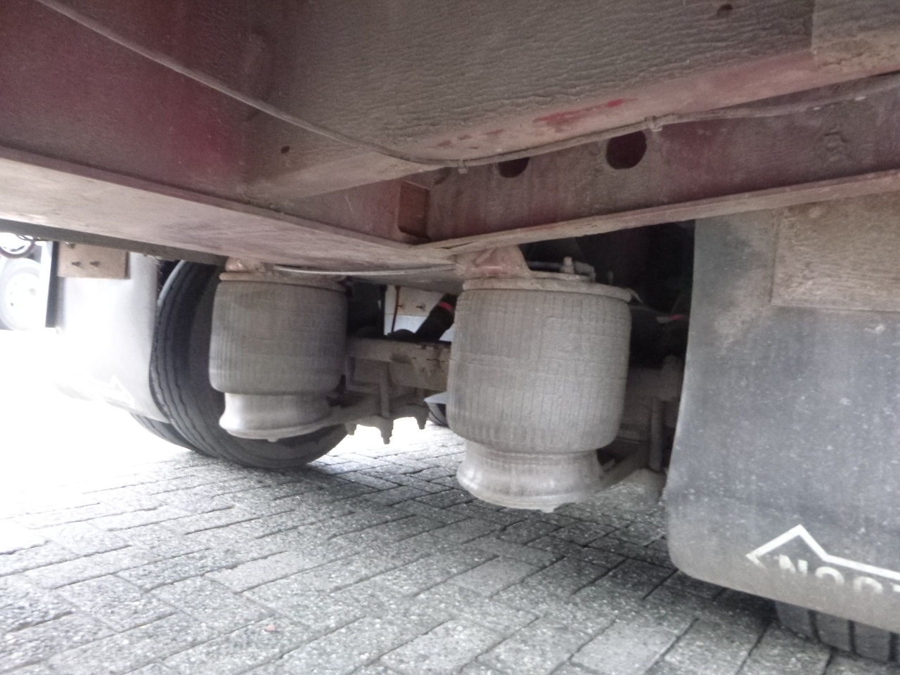 نصف مقطورة بلودر منخفض Nooteboom 3-axle semi-lowbed trailer extendable 14.5 m + ramps: صورة 12