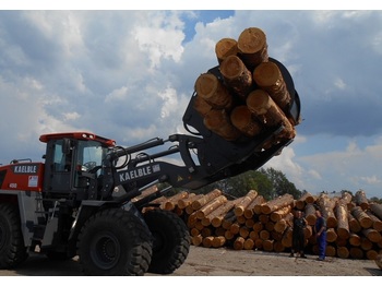 معدات الغابات ONE-TP Logs forks with grapple for all loaders