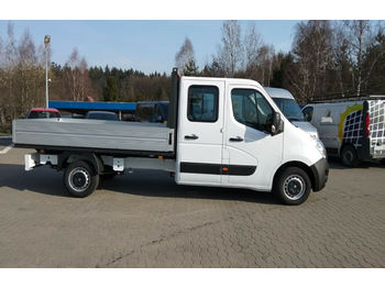 شاحنة توصيل مفتوحة, الشاحنات الصغيرة كابينة مزدوجة Opel Movano 150 Doka Pritsche L3H1: صورة 1