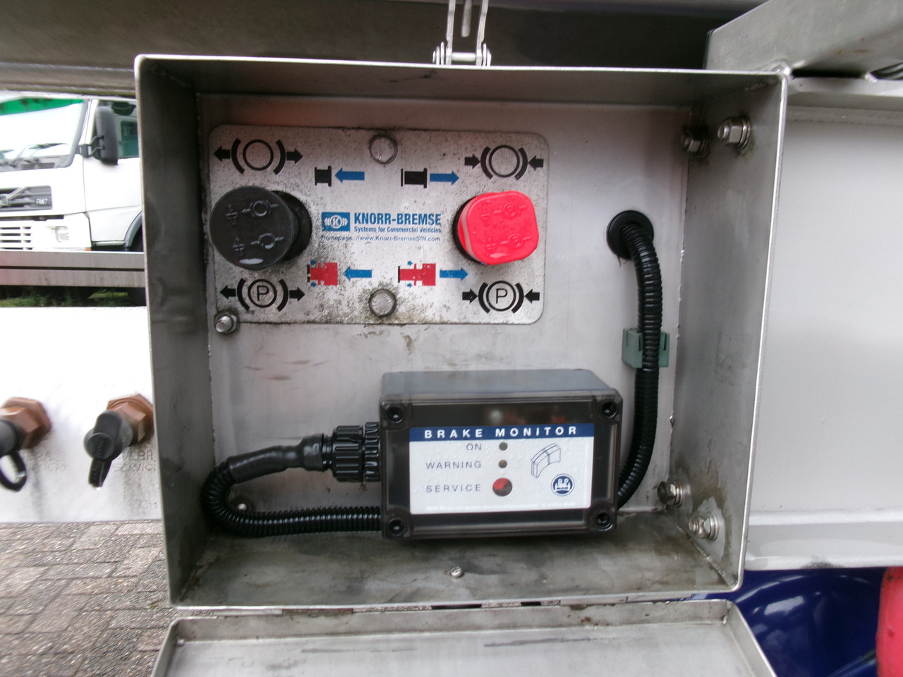 نصف مقطورة صهريج لنقل المواد الكيميائية Parcisa Chemical tank inox L4BH 21.2 m3 / 1 comp + pump / ADR 24/02/24: صورة 16