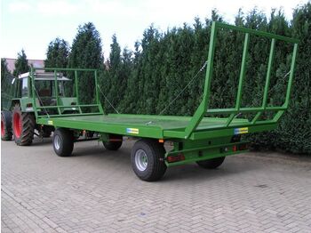 مقطورات زراعية ذات منصة للبيع  Pronar Ballenwagen TO 22, 10 to. Druckluft, 2-Achser, N: صورة 1