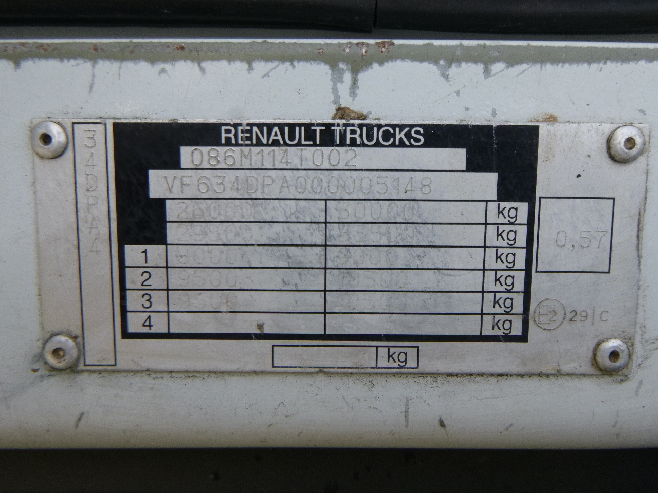 فراغ شاحنة Renault Kerax 450 dxi 6x4 RHD Rivard vacuum tank 11.9 m3: صورة 45