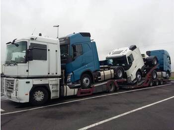 شاحنة نقل سيارات شاحنة Renault Magnum 500 with FVG -Truck Transport - Euro 5: صورة 1