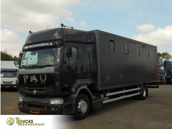 شاحنة ماشية Renault Premium 320 DCI + Manual + Horsetransport + 7 horses: صورة 1