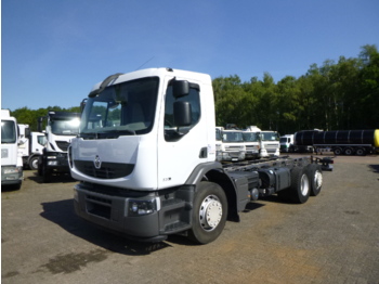شاحنة بهيكل معدني للمقصورة Renault Premium 320 dxi 6x2 chassis