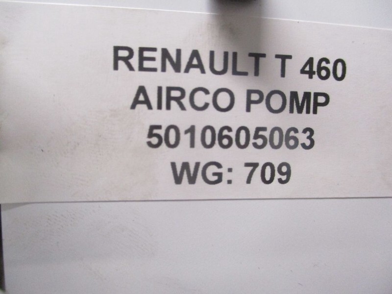 جزء تكييف الهواء - شاحنة Renault T SERIE 5010605063 AIRCO POMP: صورة 3
