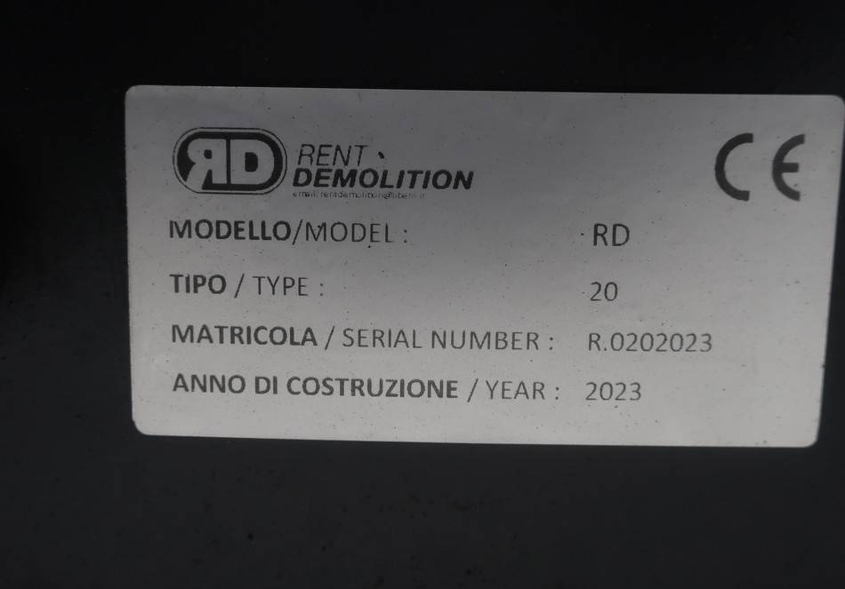 مقصات الهدم Rent Demolition RD20 Hydr Rotation Pulverizer Shear 21~28T NEW: صورة 10