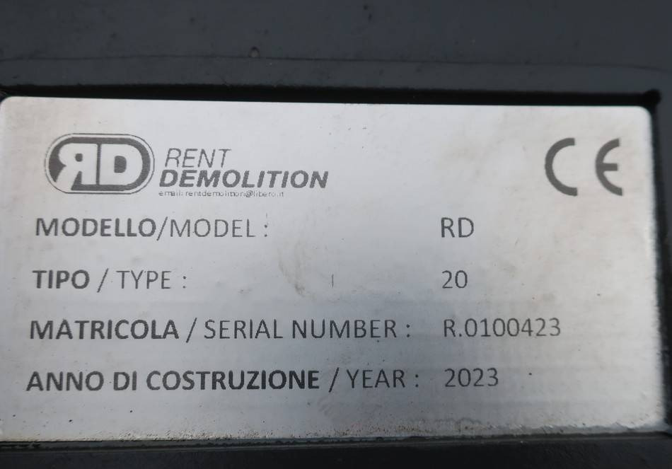 مقصات الهدم Rent Demolition RD20 Hydraulic Rotation Pulverizer Shear 21~28T: صورة 10
