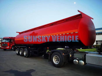نصف مقطورة صهريج لنقل الوقود للبيع  SUNSKY Fuel Tank Trailer: صورة 3