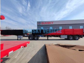 نصف مقطورة مسطحة لنقل الطعام للبيع  SUNSKY Interlink Semi Trailer: صورة 2