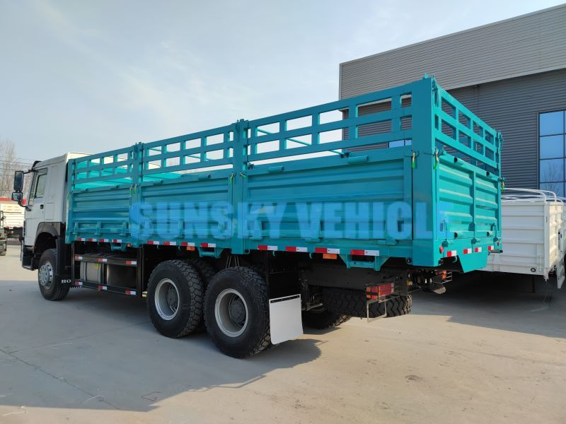شاحنات مسطحة لنقل البضائع السائبة للبيع  SUNSKY Warehouse truck with full trailer: صورة 4