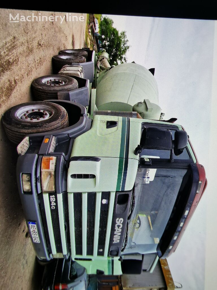 شاحنة خلاطة خرسانة Scania 124 420: صورة 18