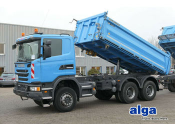 شاحنة قلاب Scania G400/Allrad 6x6/Meiller/Klima