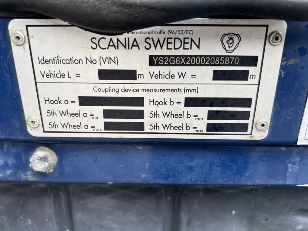 شاحنة - نظام الكابلات Scania G440 G440 euro 6 6x2 3x way kabel: صورة 11