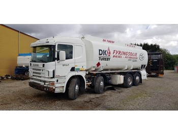 شاحنة صهريج Scania P94 8x2 24000 Liter Tank Petrol Fuel Diesel ADR: صورة 1