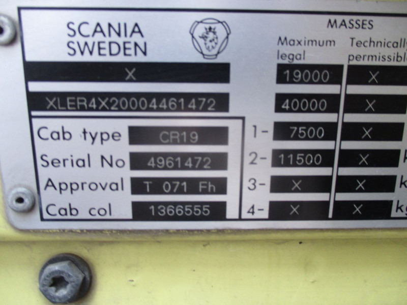 مقطورة السحب Scania R124-440 , Manual , Retarder , Airco: صورة 12