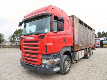 شاحنة ماشية Scania R420 6x2 Euro 5 Livestock Retarder: صورة 1