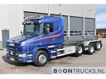 شاحنة - نظام الكابلات Scania T144.530 V8 8x2 | EURO2 * MANUAL * 2x LIFT AXLE * 09/2022 APK: صورة 1