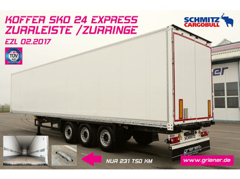 نصف مقطورة بصندوق مغلق Schmitz Cargobull SKO 24/ ZURRLEISTE/ LASI 12642 XL 2,70 ZURRINGE: صورة 1