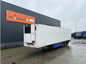 نصف مقطورة ثابتة الحرارة Schmitz Cargobull TOP! CARRIER VECTOR 1350 D/E, SAF+schijfremmen, palletbox, 75% banden, NL-oplegger, 2x beschikbaar: صورة 1