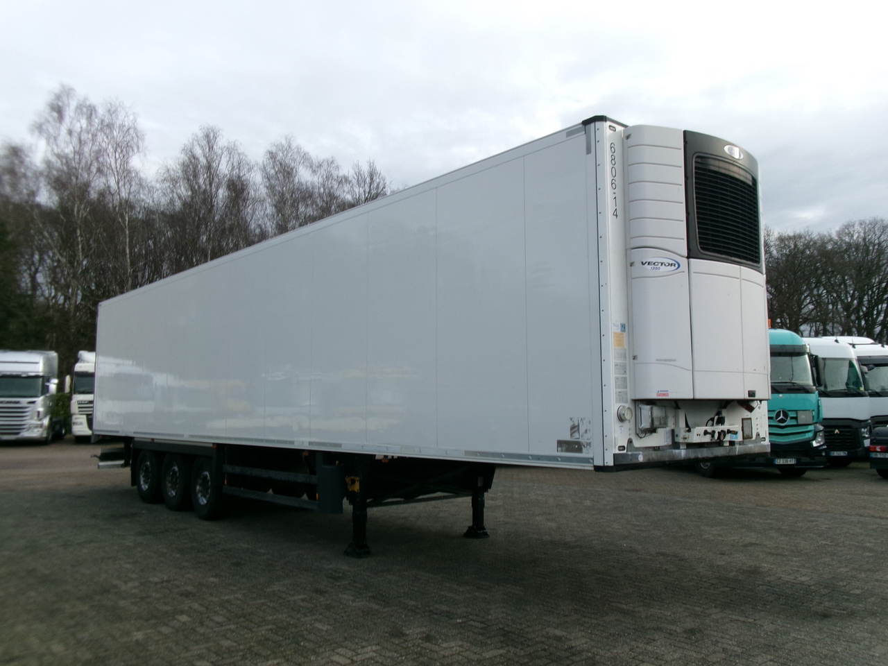 نصف مقطورة للتبريد Schmitz Frigo trailer + Carrier Vector 1350: صورة 2