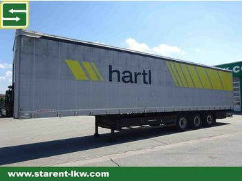 نصف مقطورة بستائر جانبية Schwarzmüller 5,5T Eigengewicht, SAF, XL, Palettenkasten