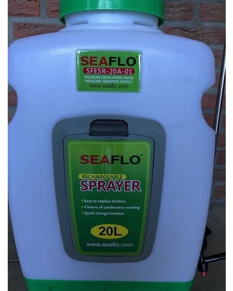 رشاش معلق على جرار Seaflo Accu rug spuit, 20 liter: صورة 2