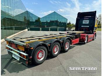Broshuis BROSHUIS 3UCC-39 MULTI SAF AXLES DISC BRAKES LIFT AXLE SUPER CONDITION  - ناقل حاوية/ نصف مقطورة بحاوية