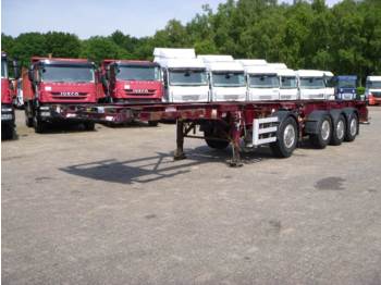 Dennison 3+1 axle 2 x 20 ft combi trailer - ناقل حاوية/ نصف مقطورة بحاوية