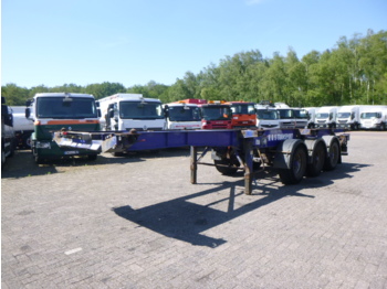 ناقل حاوية/ نصف مقطورة بحاوية Dennison 3-axle container trailer 20-30-40-45 ft