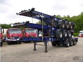 Dennison Stack of 3 units - 3-axle sliding container trailer - ناقل حاوية/ نصف مقطورة بحاوية