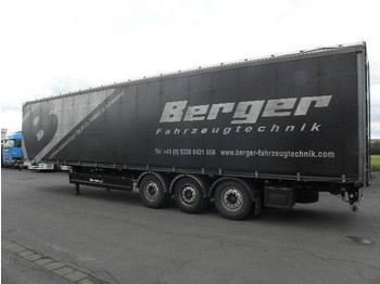  Berger, Sattelauflieger SAPL 24LTP, Leicht - نصف مقطورة بستائر جانبية