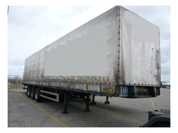 Fruehauf Oncr 36-324A trailer - نصف مقطورة بستائر جانبية