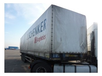 Netam-Fruehauf Tilt trailer - نصف مقطورة بستائر جانبية