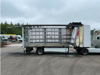 نصف مقطورة بستائر جانبية minisattel auflieger Curtainsider und Schiebedac