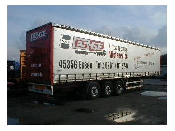 ES-GE 3-Achs-Sattelanhänger - Coilmulde - Edscha - نصف مقطورة مسطحة