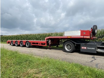 نصف مقطورة بلودر منخفض Broshuis 4ABSD-58/2 | DOUBLE EXTENSION | 26 MTR | POWER STEERING 4 AXLE'S | NEW CONDITION !!! |