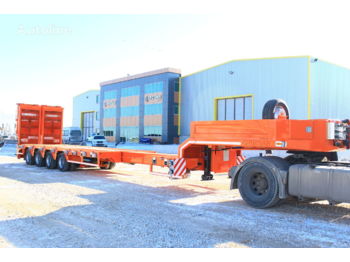 نصف مقطورة بلودر منخفض EMIRSAN 4 AXLE LOWBED EXTENDABLE