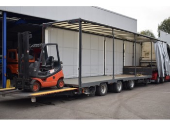ESVE Forklift transport, 9000 kg lift, 2x Steering axel - نصف مقطورة بلودر منخفض