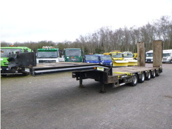 Faymonville 5-axle semi-lowbed trailer 87.5 t ext. + ramps - نصف مقطورة بلودر منخفض