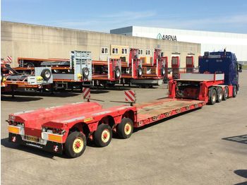 نصف مقطورة بلودر منخفض Faymonville Lowbed / pendelaxle