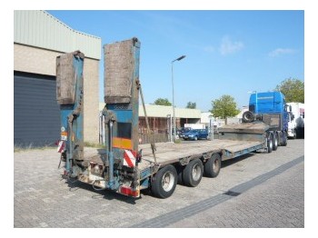 Goldhofer 3 axel low loader trailer - نصف مقطورة بلودر منخفض
